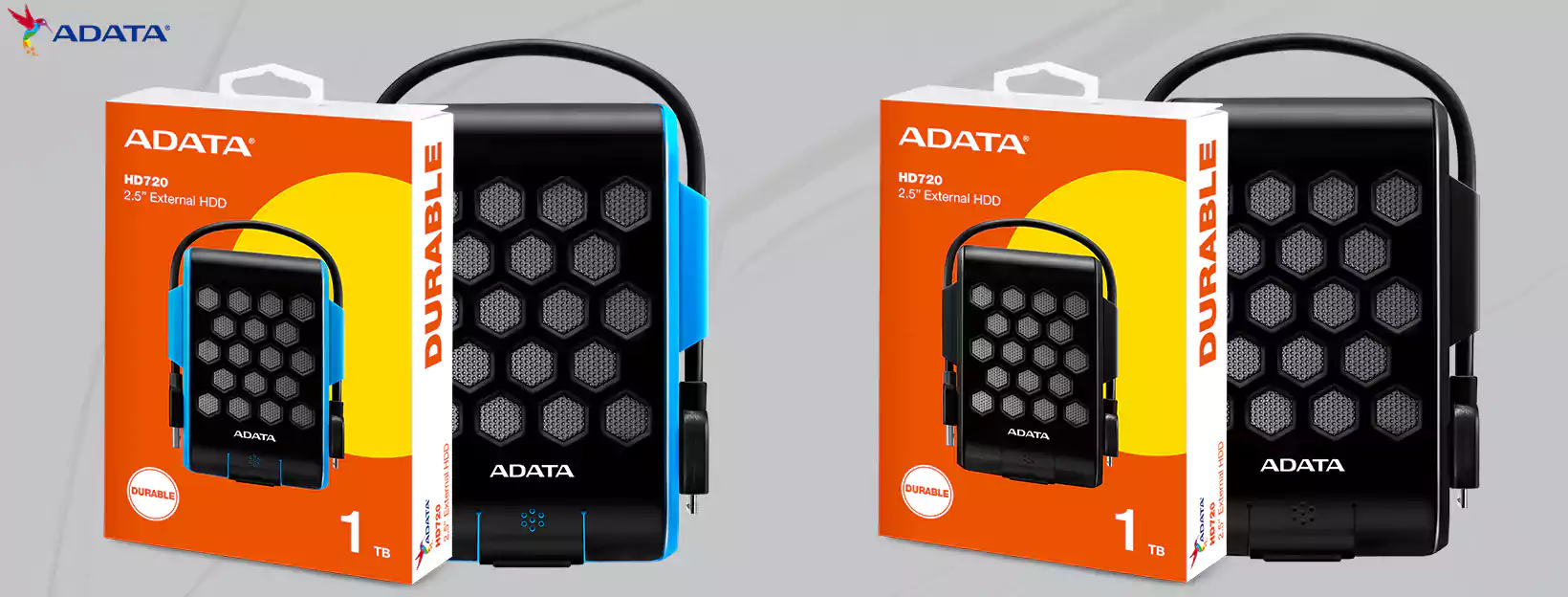 هارد اکسترنال ای دیتا مدل ADATA HD720 ظرفیت 1 ترابایت