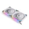 فن 2 تایی کیس گیمینگ لیان لی مدل UNI FAN SL140 RGB WHITE