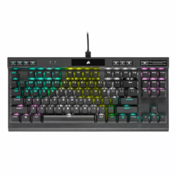 کیبورد گیمینگ مکانیکی کورسیر مدل K60 RGB PRO CHERRY VIOLA