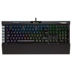 کیبورد گیمینگ مکانیکی کورسیر مدل K60 RGB PRO CHERRY VIOLA