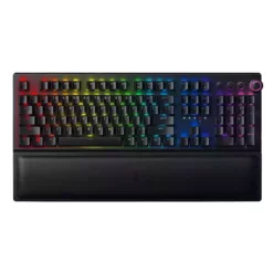 کیبورد گیمینگ ریزر مدل RAZER BLACKWIDOW V3 PRO GREEN