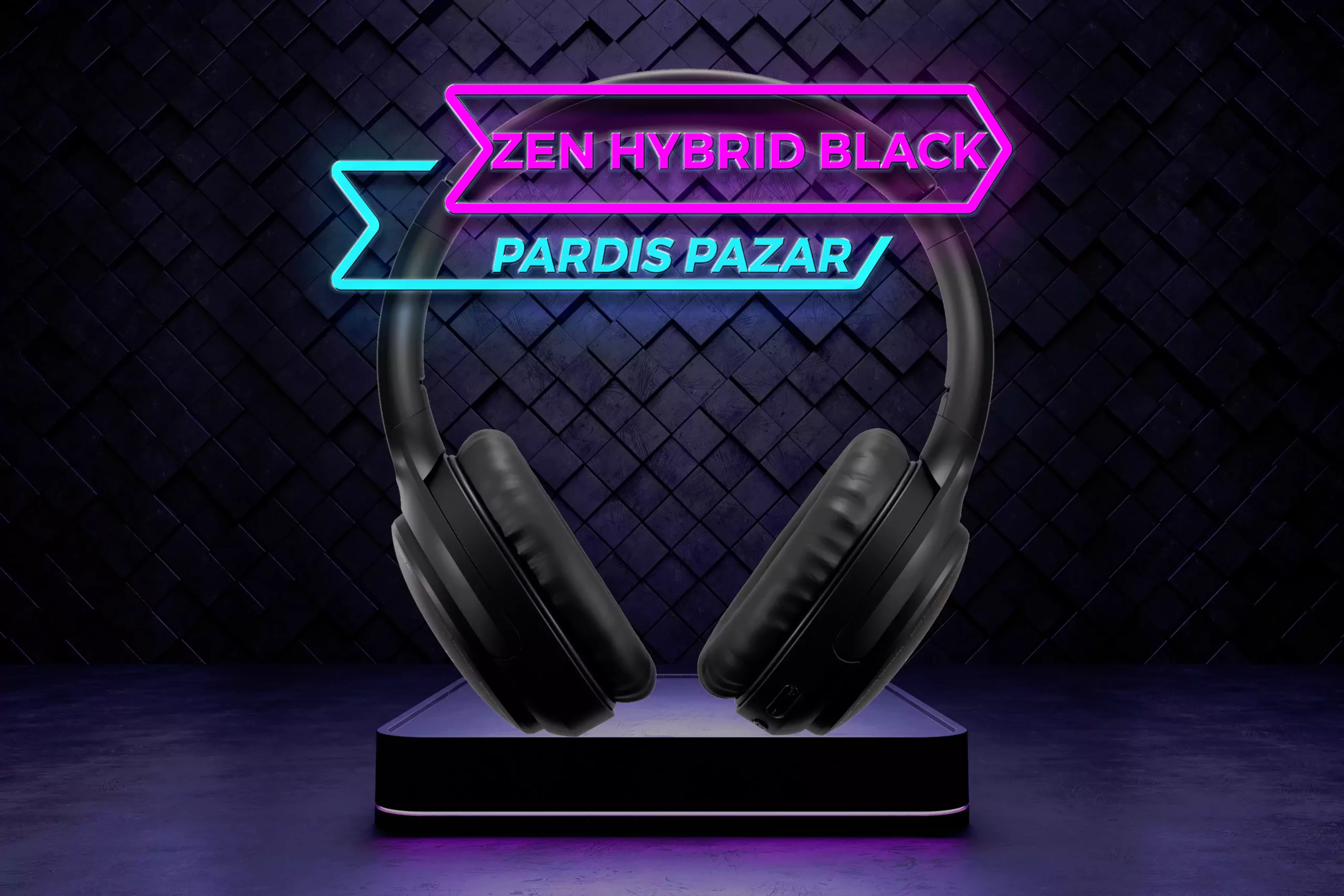 هدست کریتیو مدل CREATIVE ZEN HYBRID BLACK