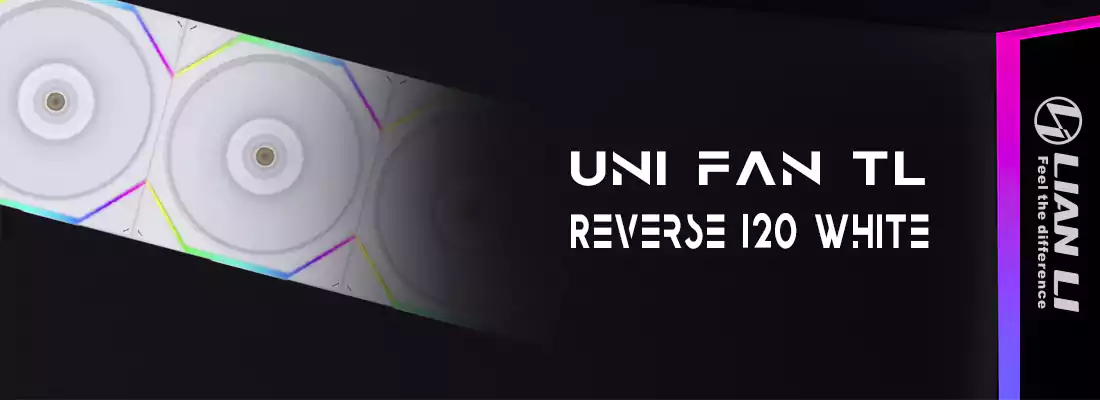 فن کیس لیان لی مدل UNI FAN TL Reverse 120 White