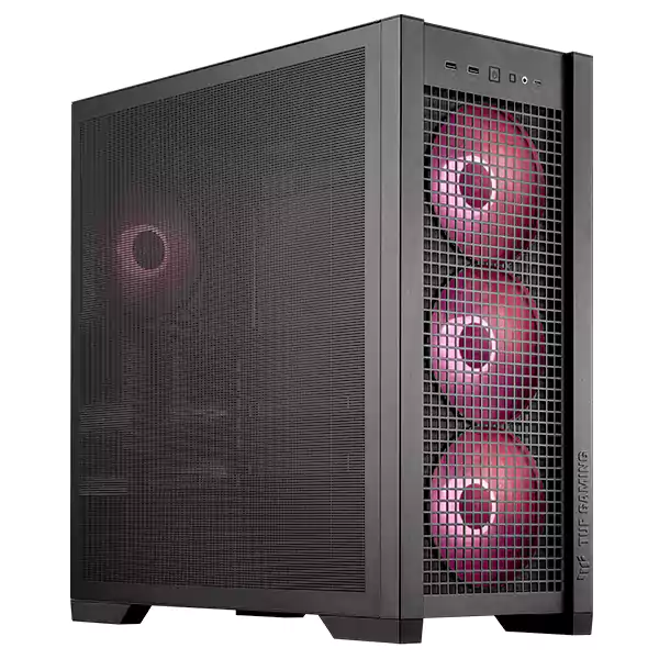 کیس گیمینگ ایسوس ASUS TUF GAMING GT302 ARGB BLACK