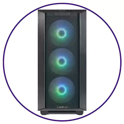 کیس گیمینگ لیان لی مدل LANCOOL III ARGB BLACK