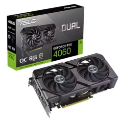 کارت گرافیک ASUS Dual GeForce RTX 4060 EVO OC Edition 8GB