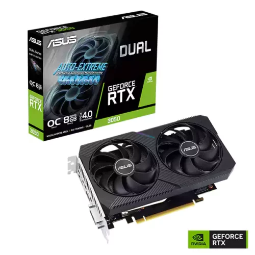 کارت گرافیک ایسوس ASUS Dual GeForce RTX 3050 V2 OC Edition 8GB