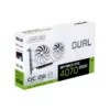 کارت گرافیک ایسوس ASUS Dual GeForce RTX 4070 SUPER EVO White OC Edition 12GB