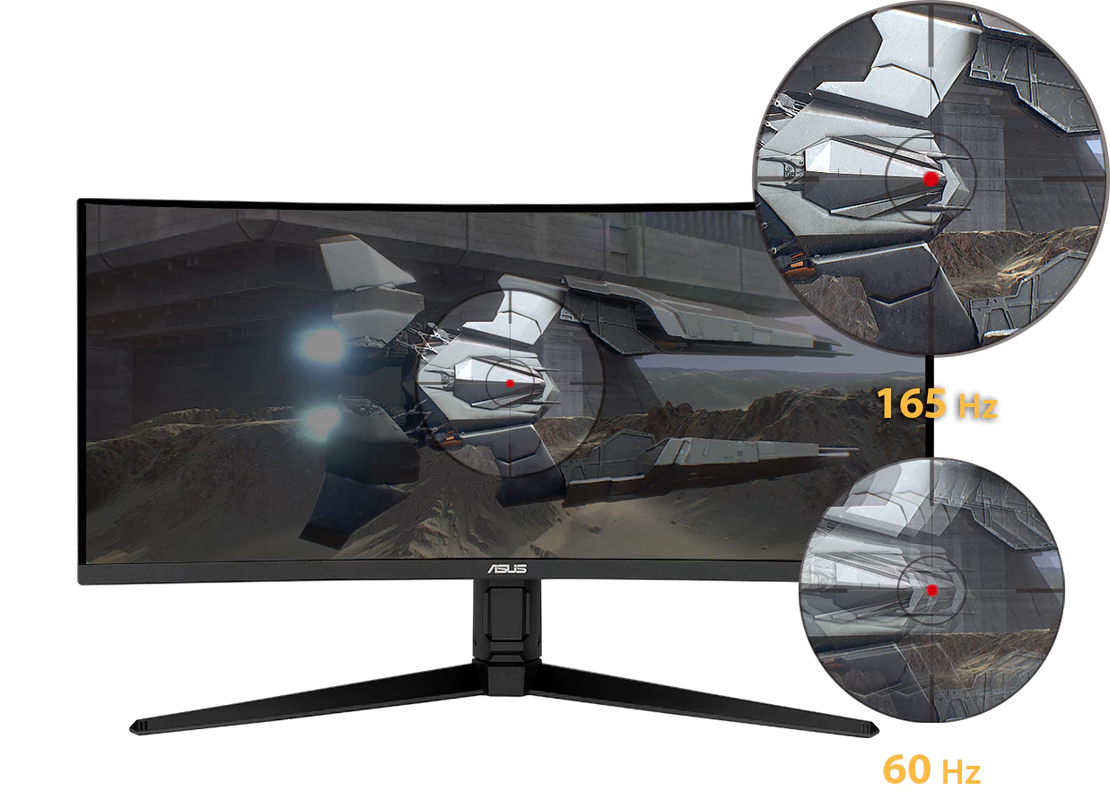 مانیتور گیمینگ ایسوس مدل TUF Gaming VG34VQL1B سایز 34 اینچ